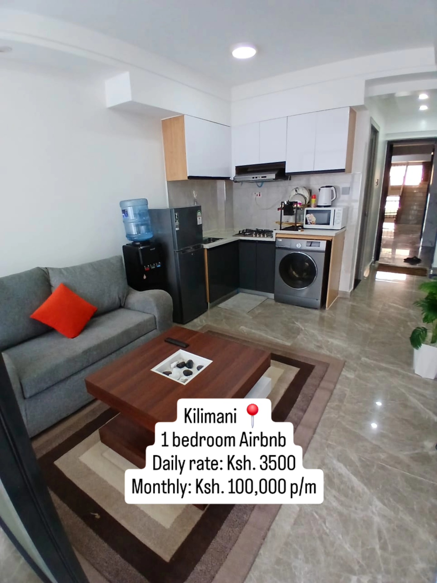 Fully furnished 1 bedroom apartment to let in Kilimani