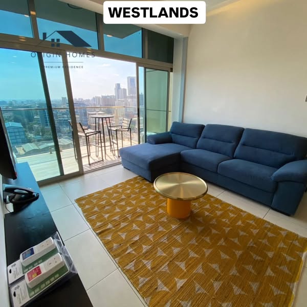 Fully furnished 2 bedroom apartment for rent in Westlands