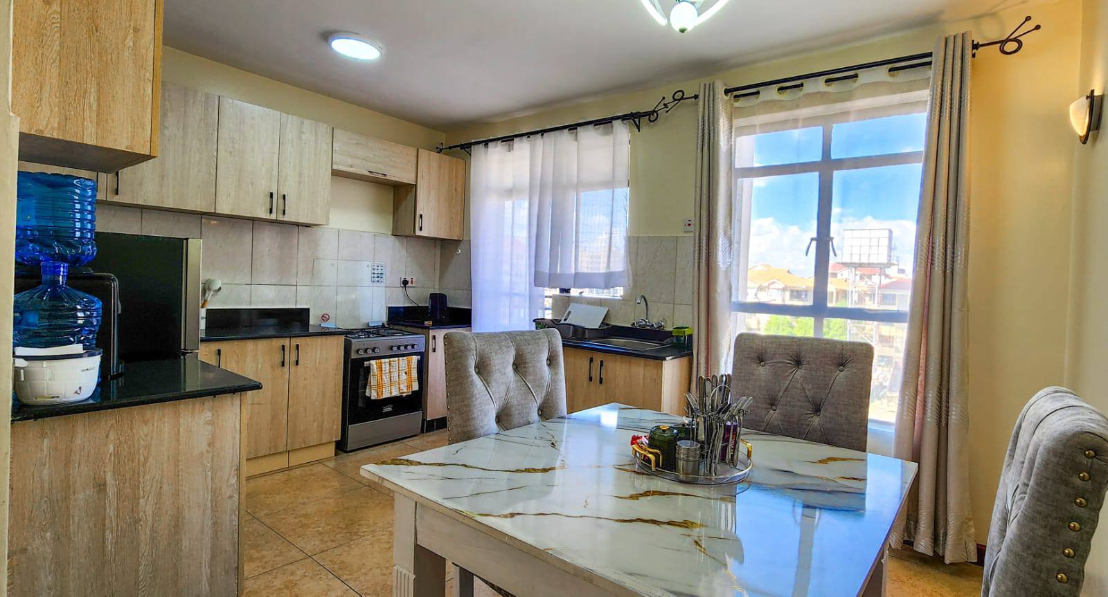 FULLY FURNISHED 2 BEDROOM APARTMENT TO LET IN SYOKIMAU Image