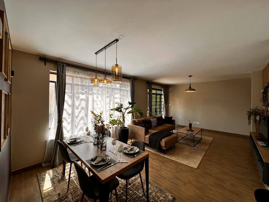 Fully Furnished 3-Bedroom Apartment for Rent in Westlands