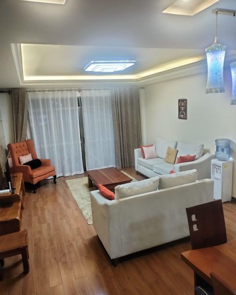 Fully furnished two bedroom apartment to let in kilimani