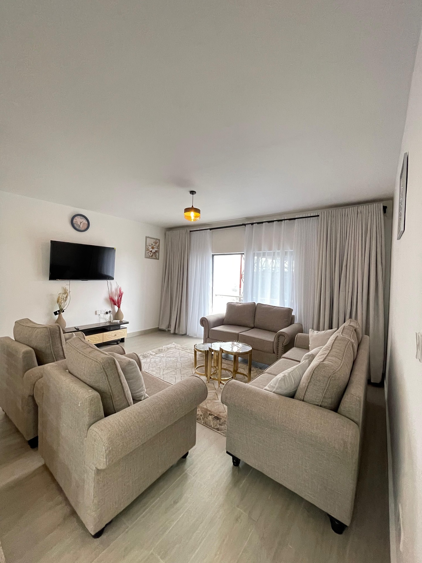 Furnished 2 bedroom apartment to let in Kilimani
