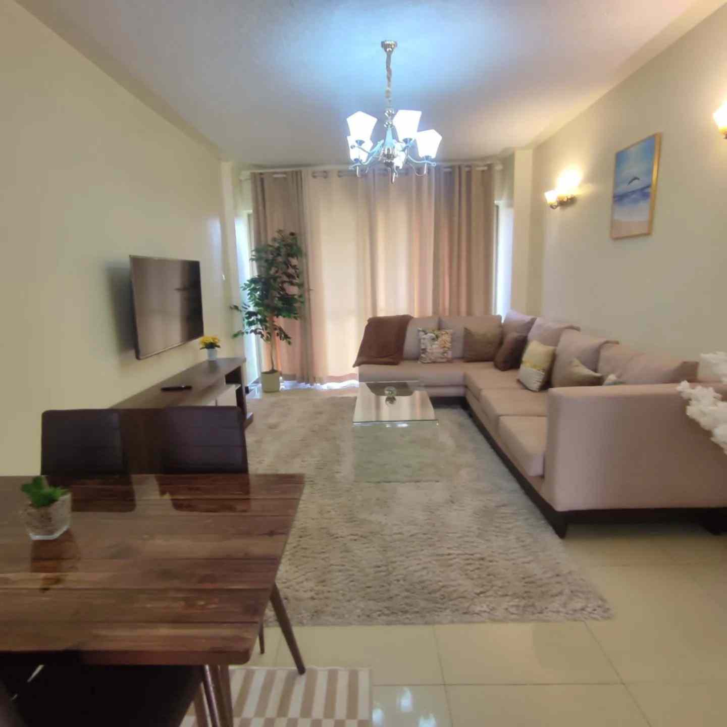 2 bedroom furnished apartment for rent in Kilimani