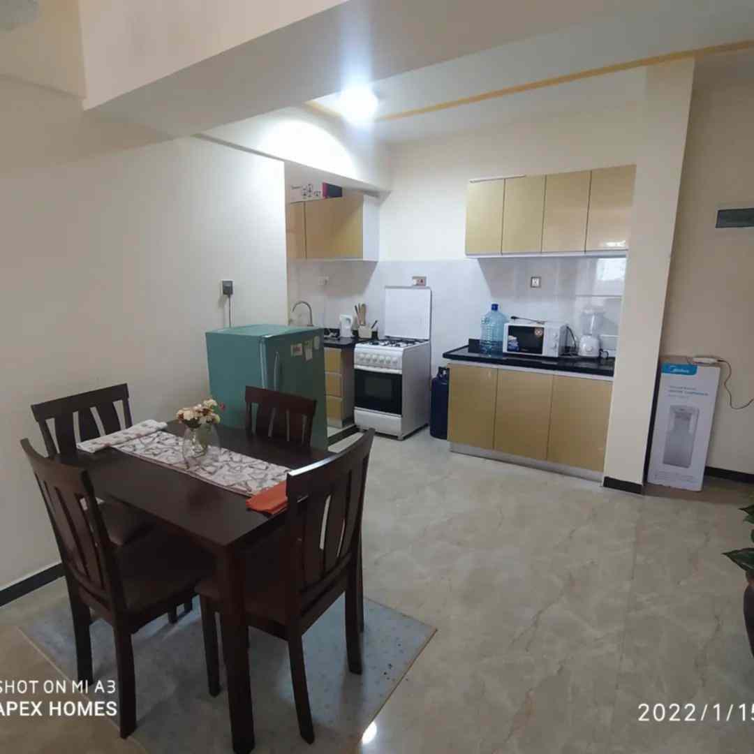 Furnished 2 bedroom apartment for rent in Kilimani