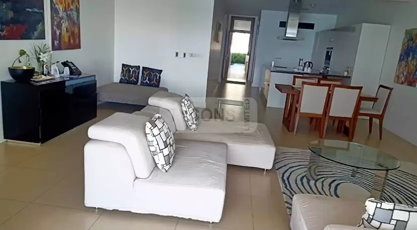 3 bedroom furnished apartments for sale in Mombasa Sea Facing Image