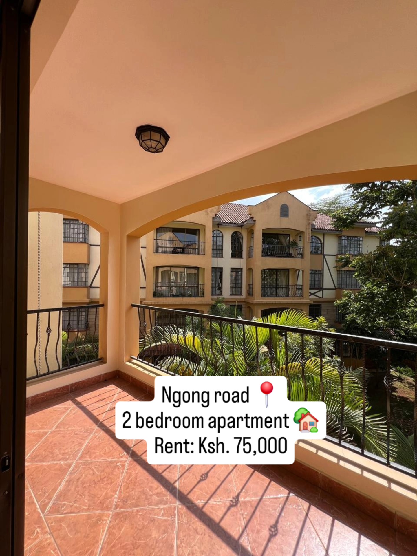 Homely 2 bedroom apartment to let in Ngong Road
