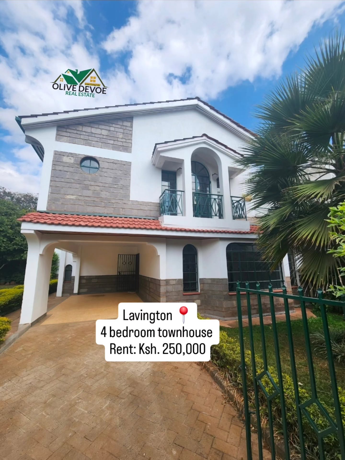 Homely 4 bedroom + dsq townhouse to let in lavington