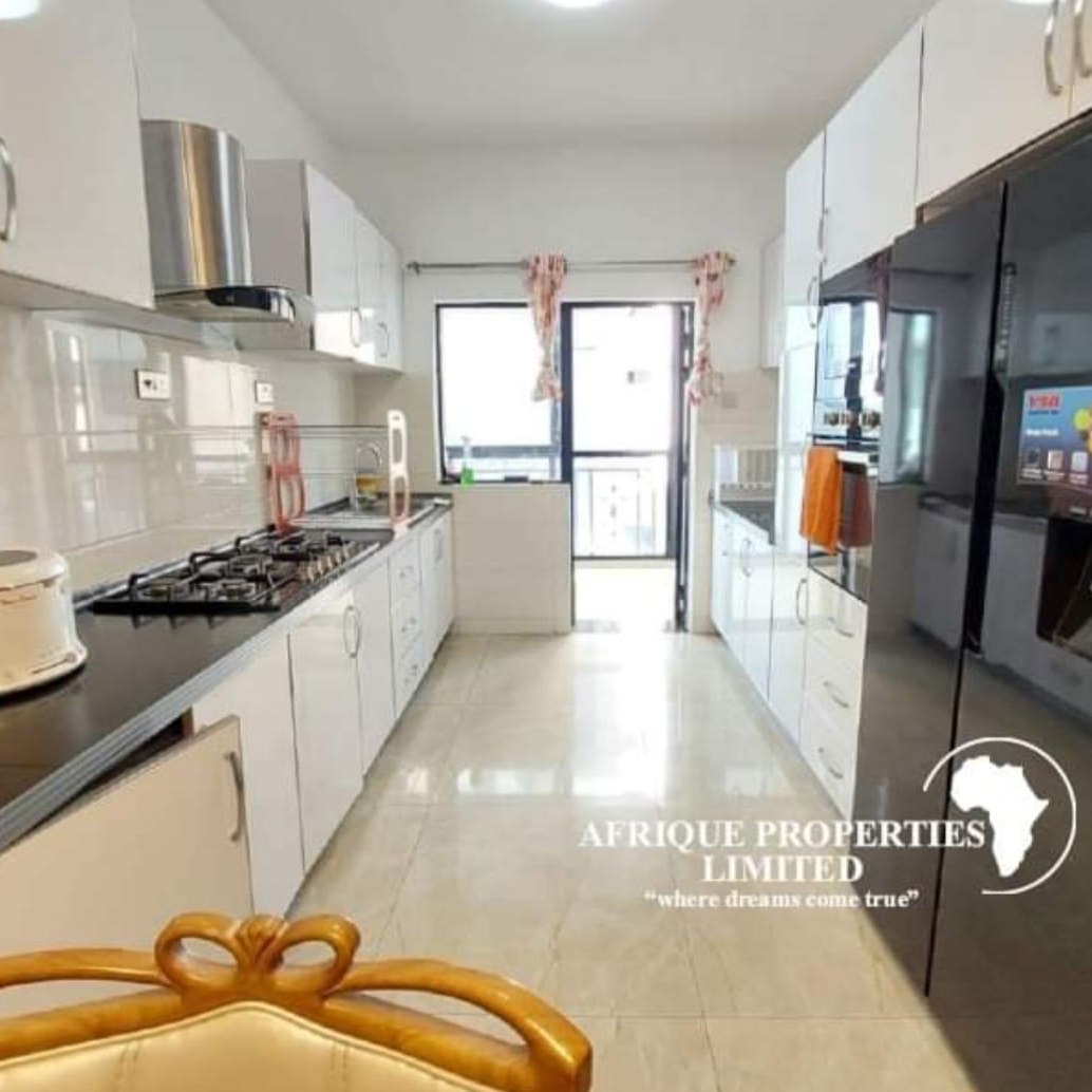 𝐒𝐩𝐚𝐜𝐢𝐨𝐮𝐬 & 𝐌𝐨𝐝𝐞𝐫𝐧 𝟑-𝐁𝐞𝐝𝐫𝐨𝐨𝐦 𝐅𝐮𝐫𝐧𝐢𝐬𝐡𝐞𝐝 𝐀𝐩𝐚𝐫𝐭𝐦𝐞𝐧𝐭 𝐟𝐨𝐫 𝐋𝐞𝐚𝐬𝐞 in Kilimani Image