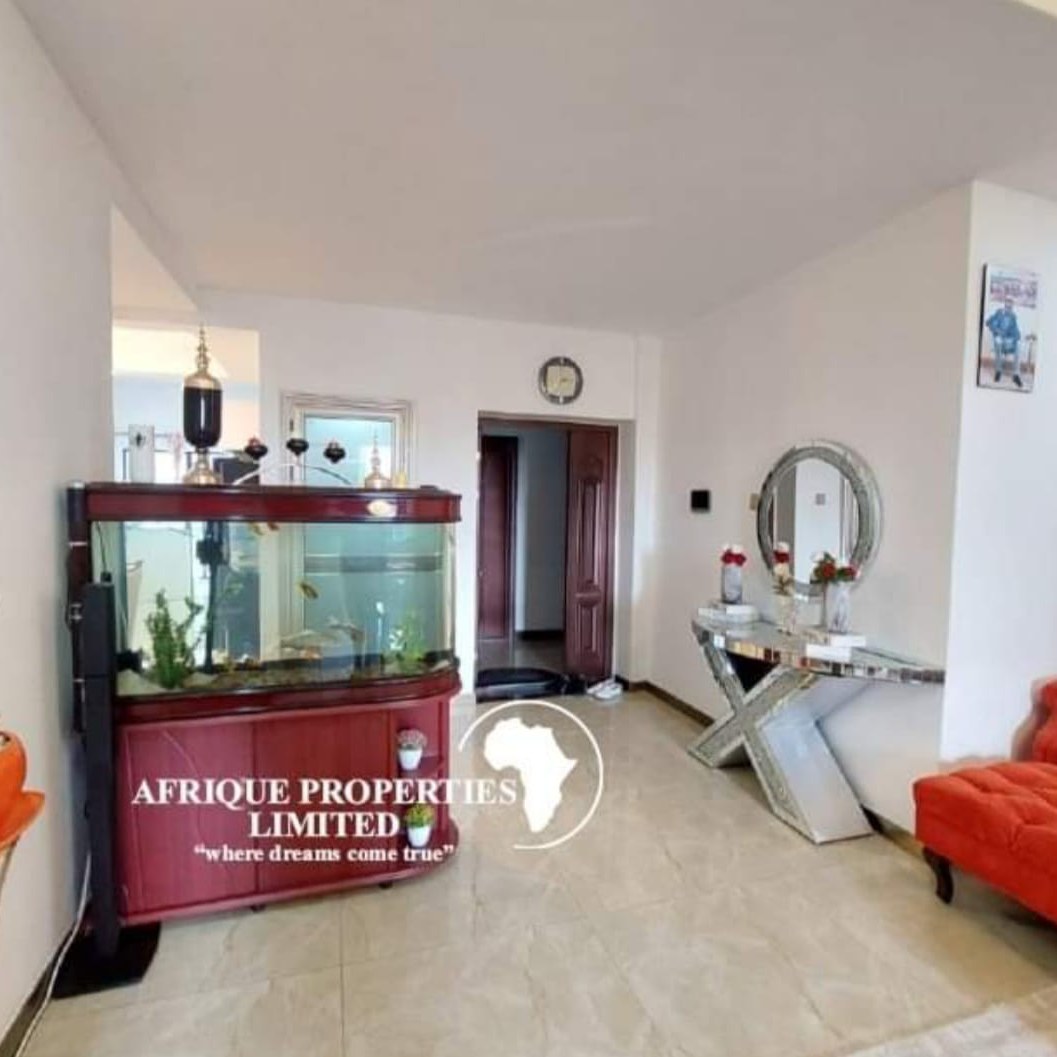 𝐒𝐩𝐚𝐜𝐢𝐨𝐮𝐬 & 𝐌𝐨𝐝𝐞𝐫𝐧 𝟑-𝐁𝐞𝐝𝐫𝐨𝐨𝐦 𝐅𝐮𝐫𝐧𝐢𝐬𝐡𝐞𝐝 𝐀𝐩𝐚𝐫𝐭𝐦𝐞𝐧𝐭 𝐟𝐨𝐫 𝐋𝐞𝐚𝐬𝐞 in Kilimani Image