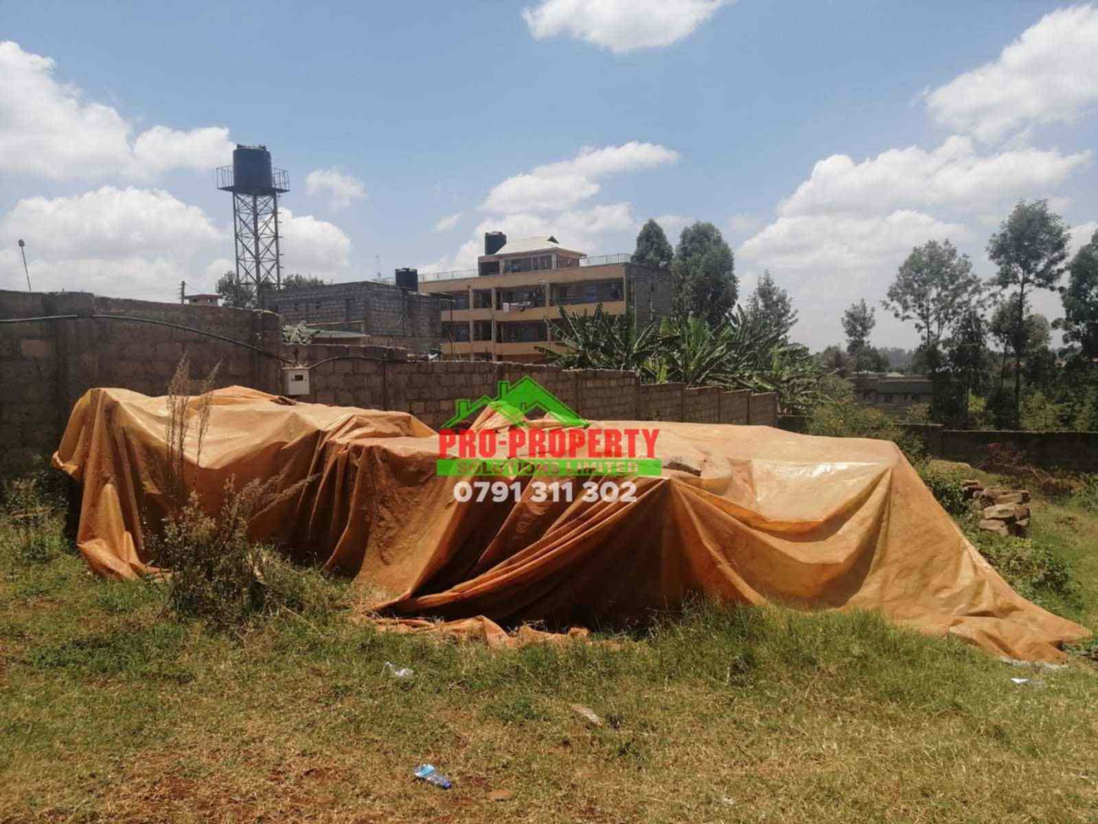 50 by 100 plot for sale in Lower Kabete