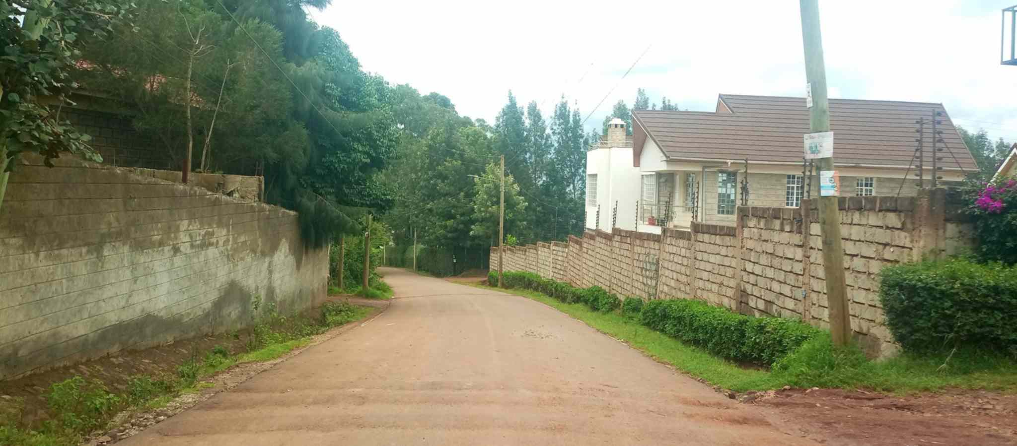 Eighth acre plot for sale in Ngong Lemiso road