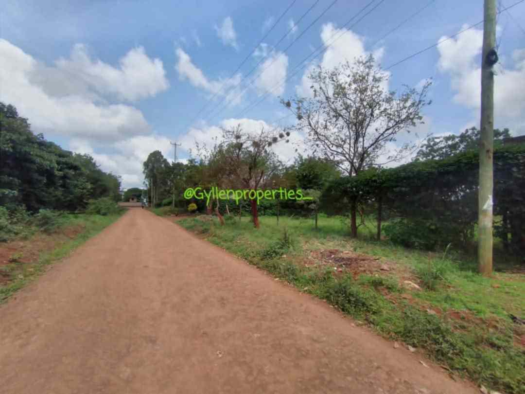 Quatre acre plot for sale in Ruiru Kimbo