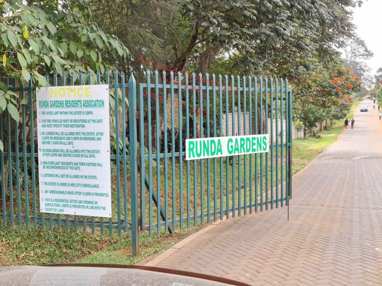 Residential plot for sale in Runda