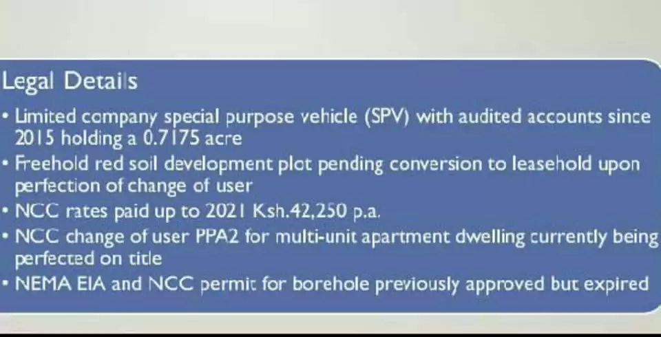 0.75 acre plot for sa;e im Riverside drive Westlands Image