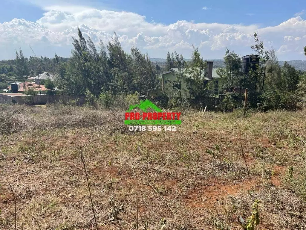 50 by 100 plots for sale in Kikuyu Lusigetti Image