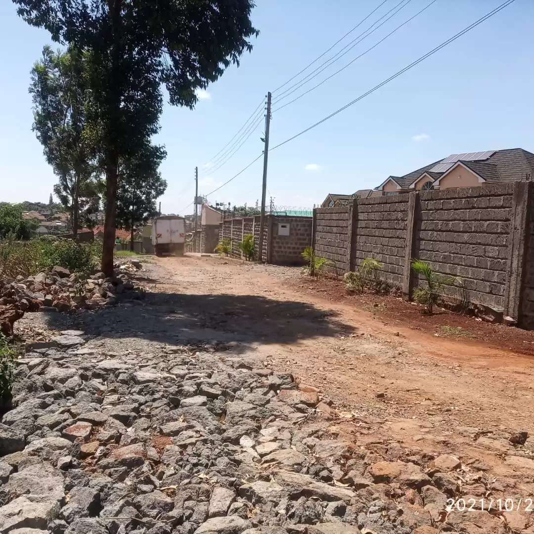 Residential plot for sale in Runda, Runda mhasibu along kiambu road Image