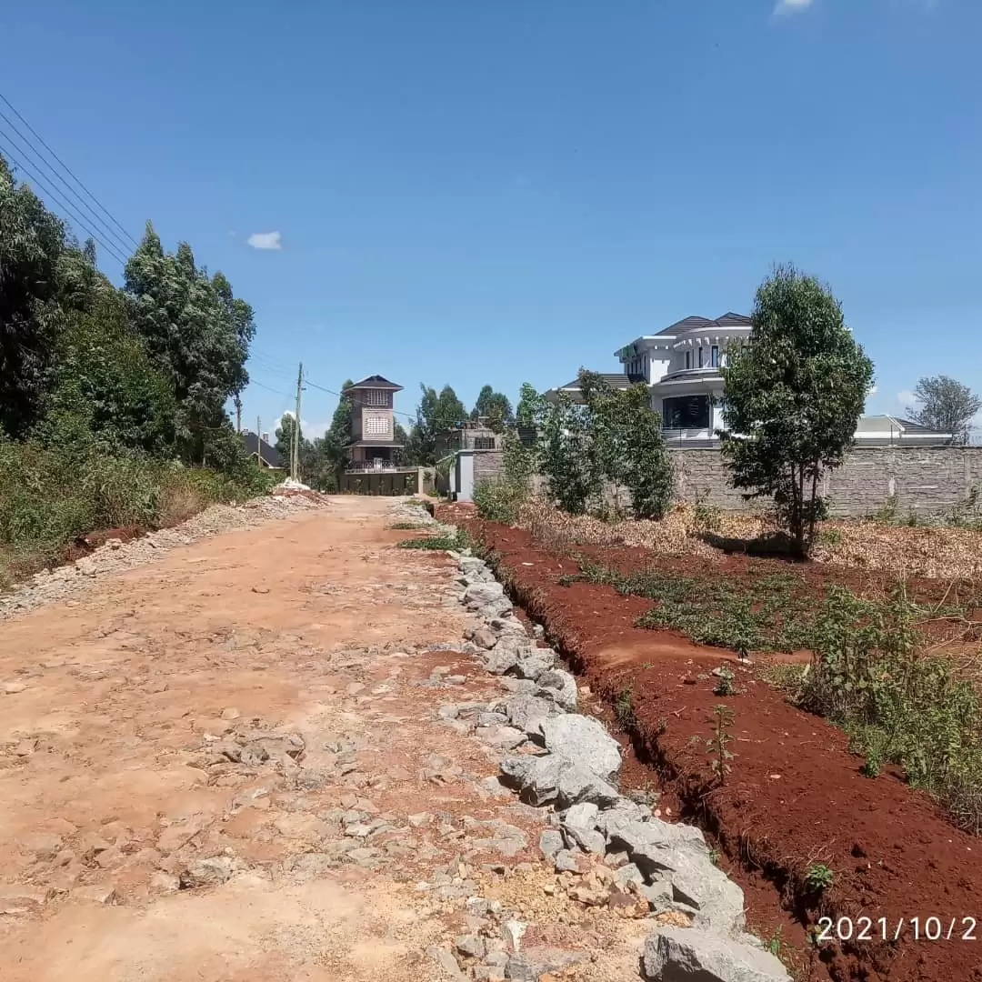 Residential plot for sale in Runda, Runda mhasibu along kiambu road Image