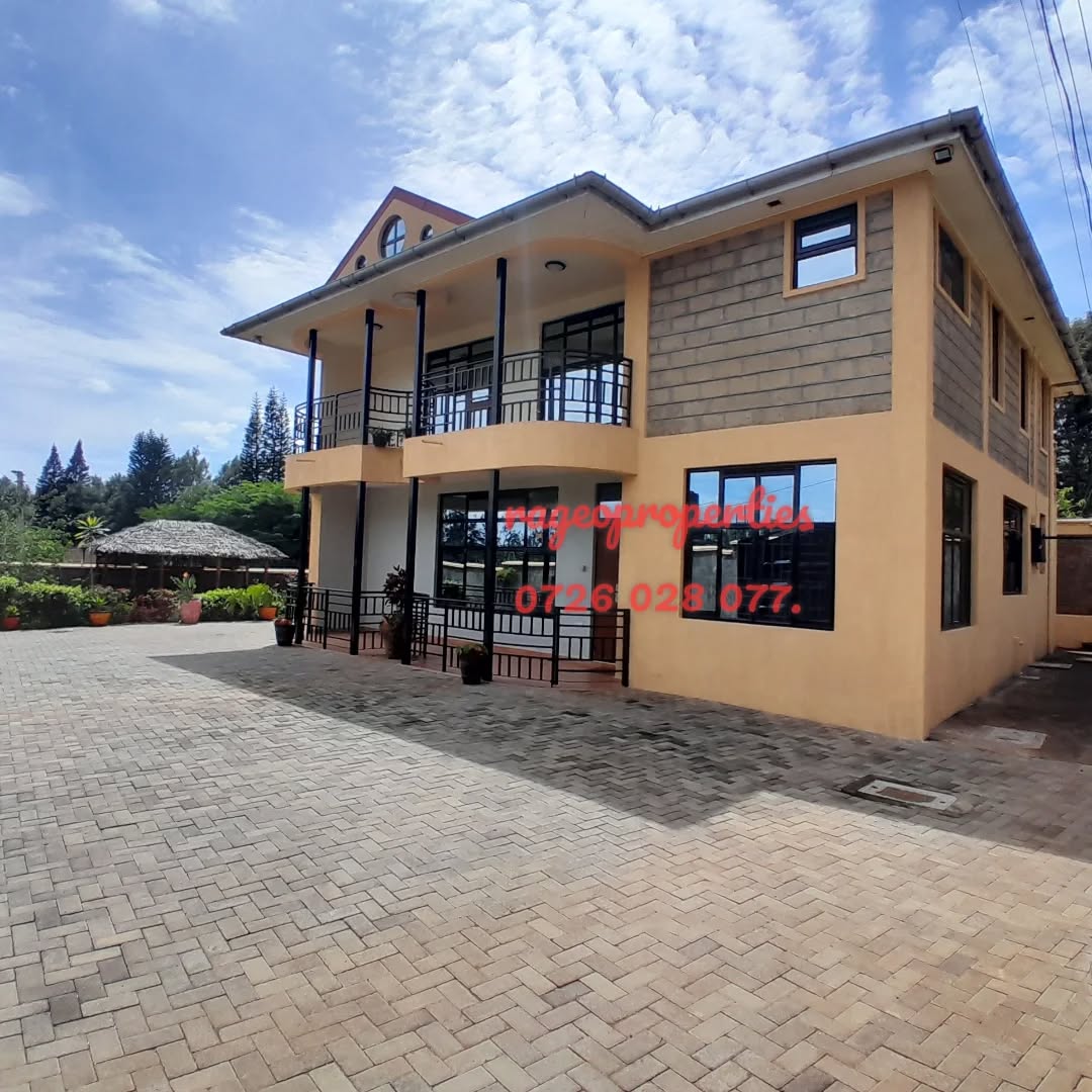 Luxury 5-Bedroom Maisonette + SQ To Let in Karen