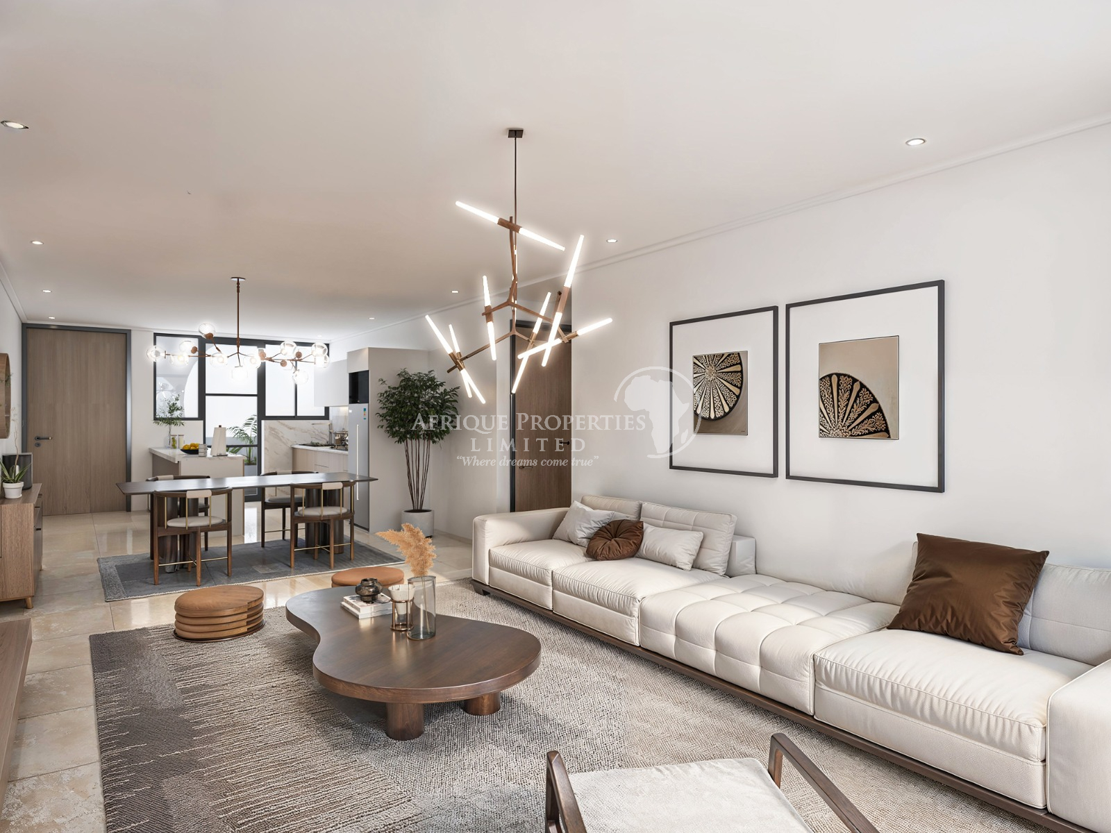 Luxury Studios and 2 Bedroom Apartment For Sale in Nyali