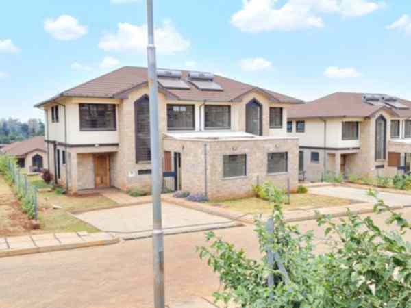 4 bedroom townhouses for sale along Kiambu road