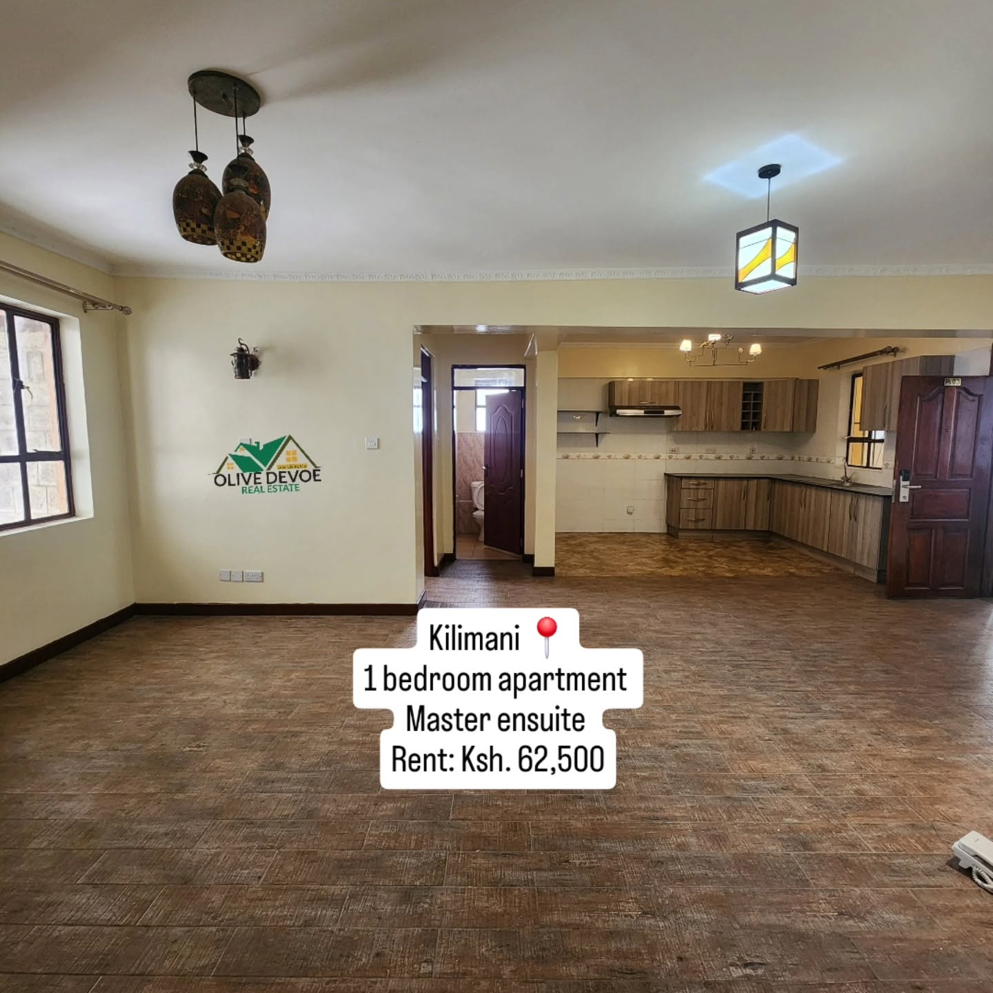 Massive 1 bedroom penthouse apartment to let in Kilimani Image