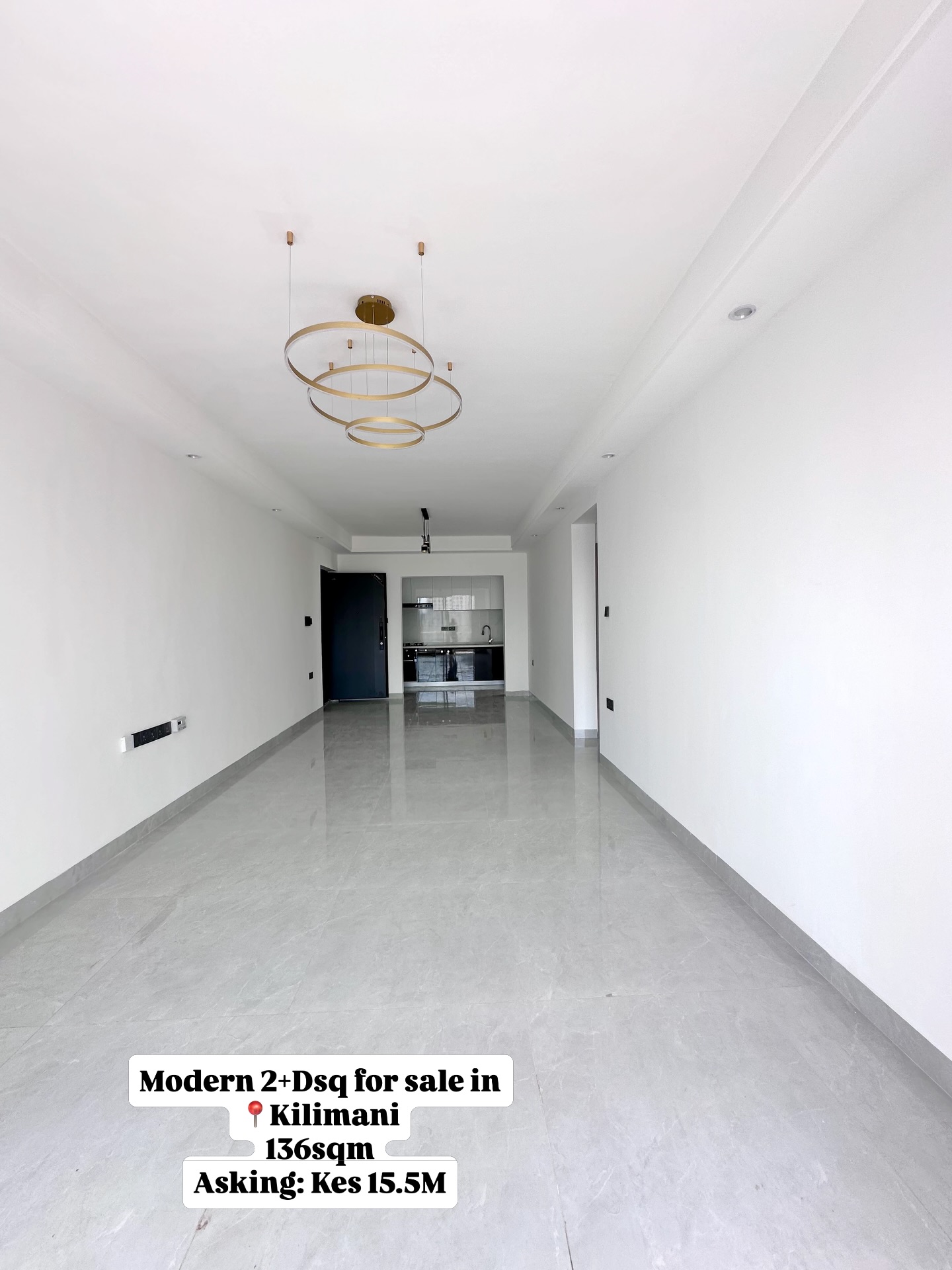 Modern 2 bedroom apartment +Dsq for sale in 📍Kilimani