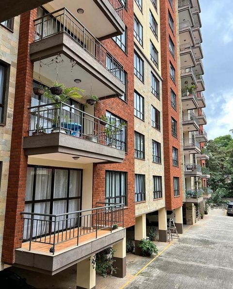 Modern 2 Bedroom Apartment for Rent in Kilimani