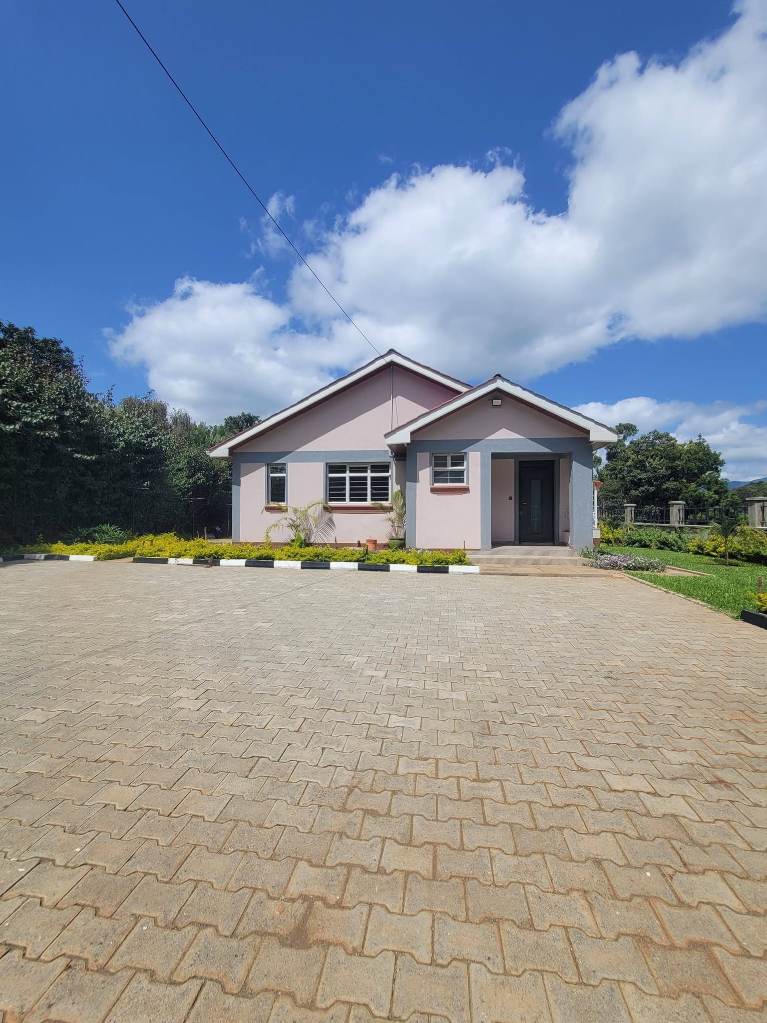 Newly Built 3 Bedroom Bungalow + Private Gym Space for Rent in Ngong