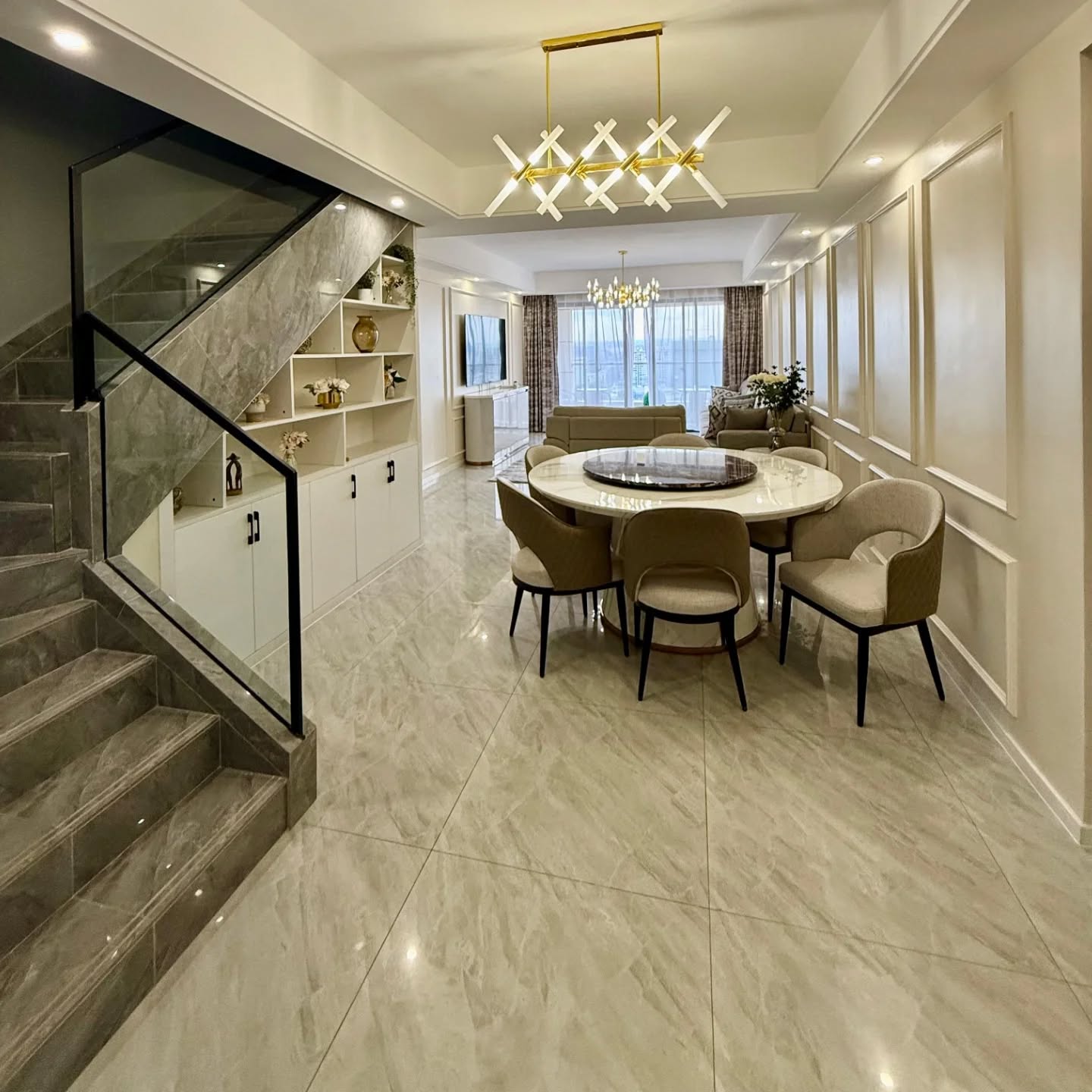 Newly Furnished 4-Bedroom Duplex Penthouse for Rent in Kilimani