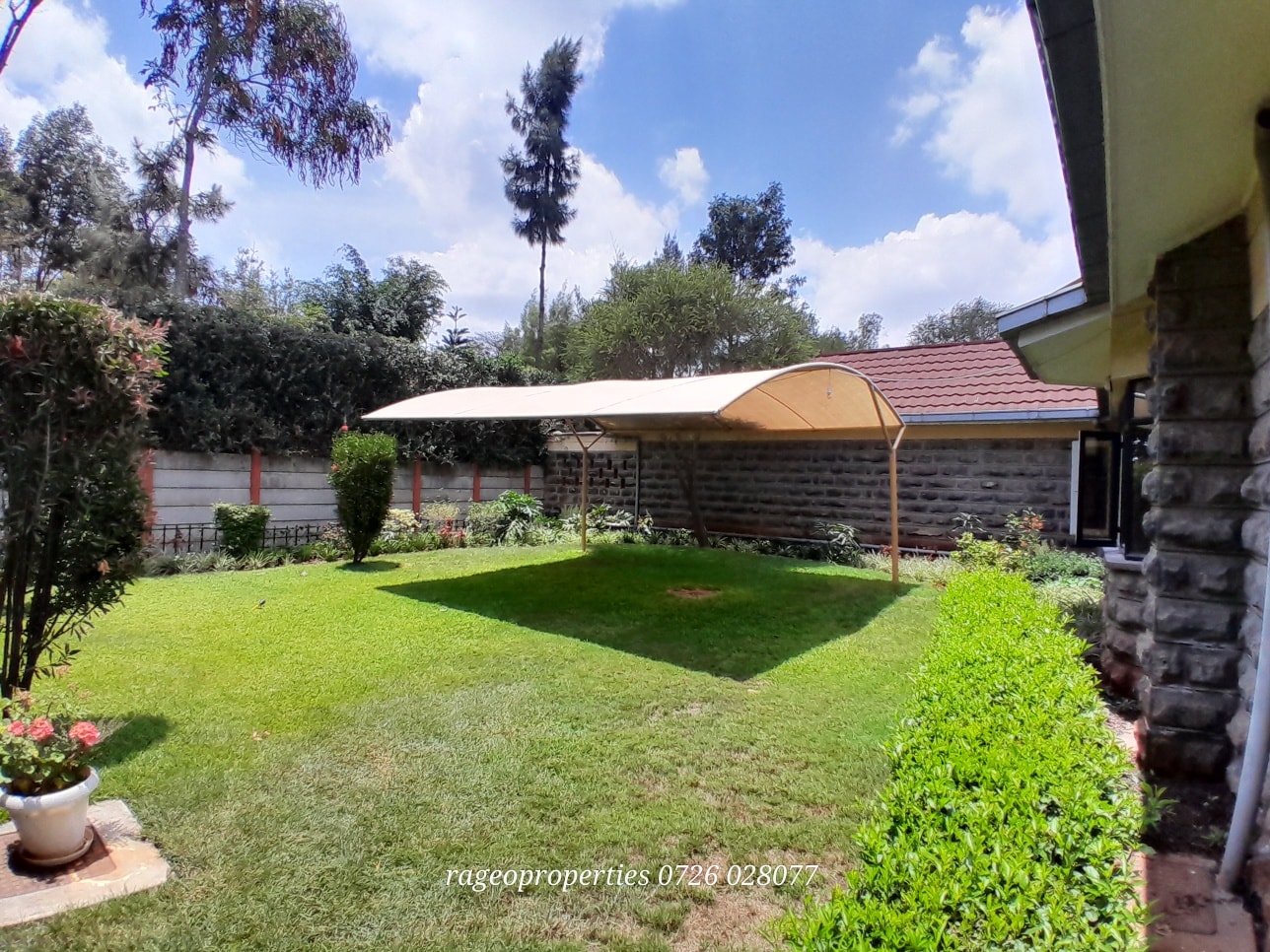 Newly renovated 3 bedroom bungalow with 2 guest wing for rent in Karen Image