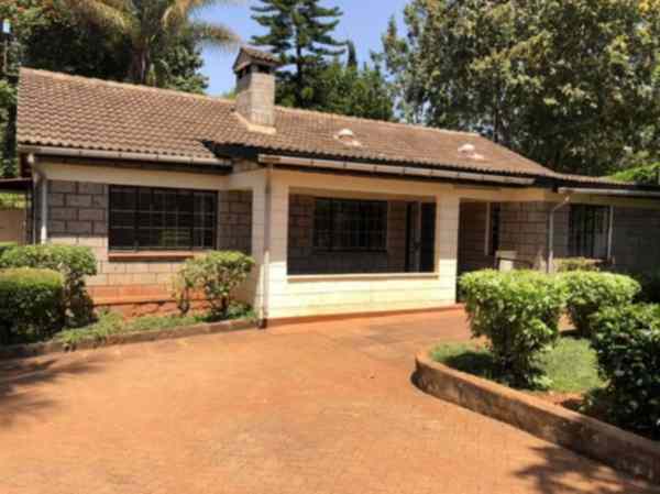 3 bedroom bungalow for rent along Kiambu Road