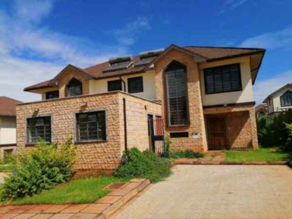 4 bedroom own compound for rent along Kiambu road