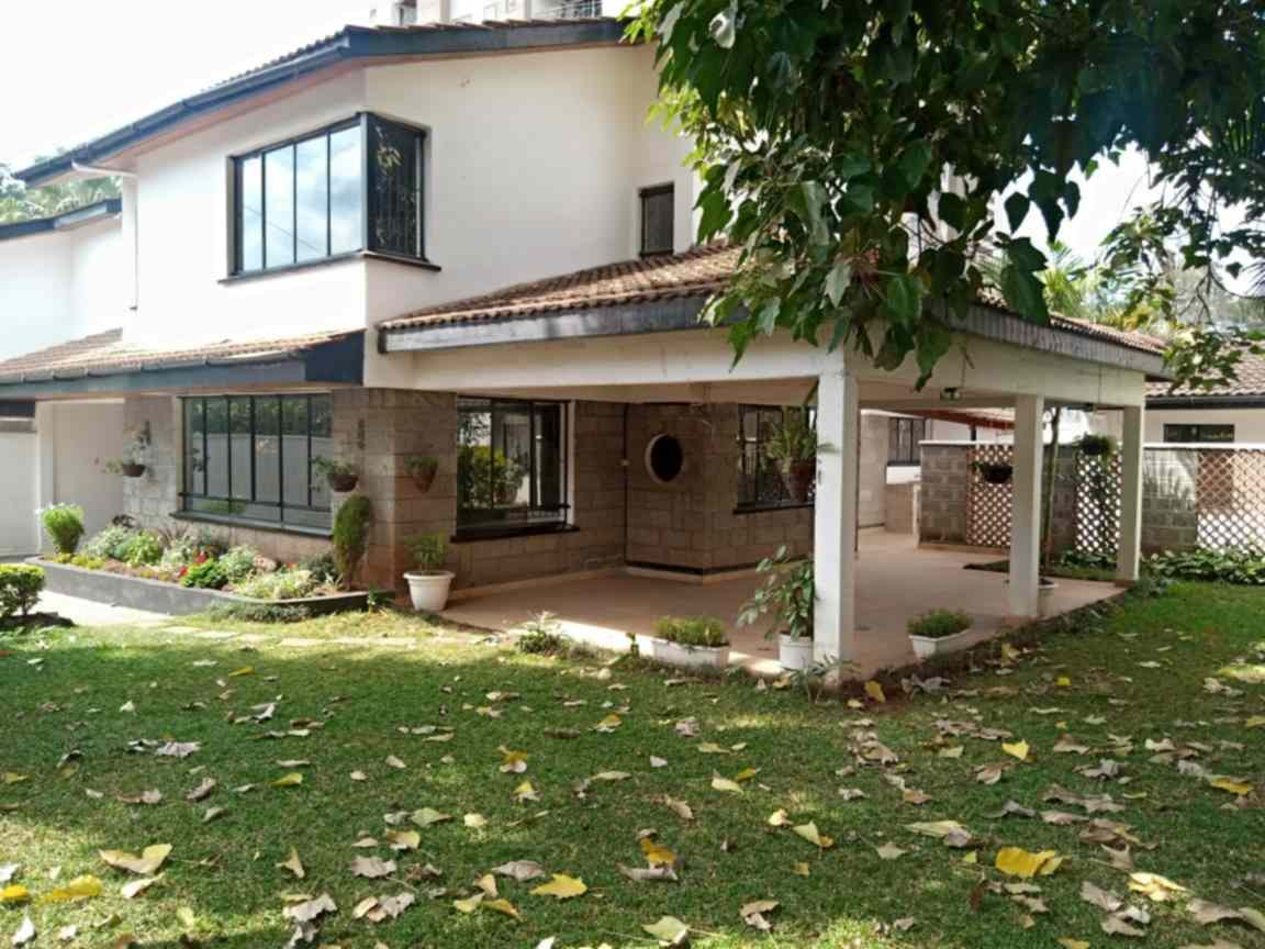 5 bedroom townhouse for rent in Hurlingham Kilimani