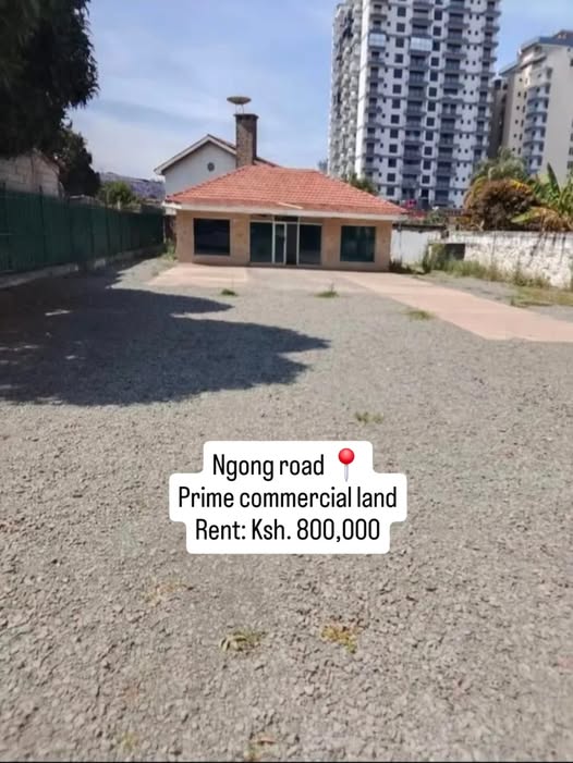 prime  1/2 acre  plot for rent on ngong road Image