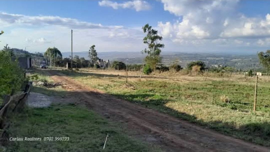prime ⅛ Acre plot for sale in ngong, kibiko Image