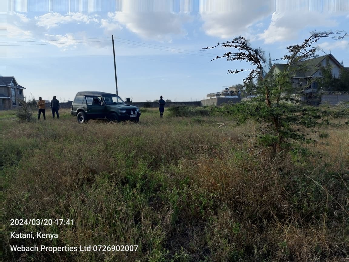Prime ¼ Acre Plot For Sale in Syokimau – Katani (Kenindia Court) Image