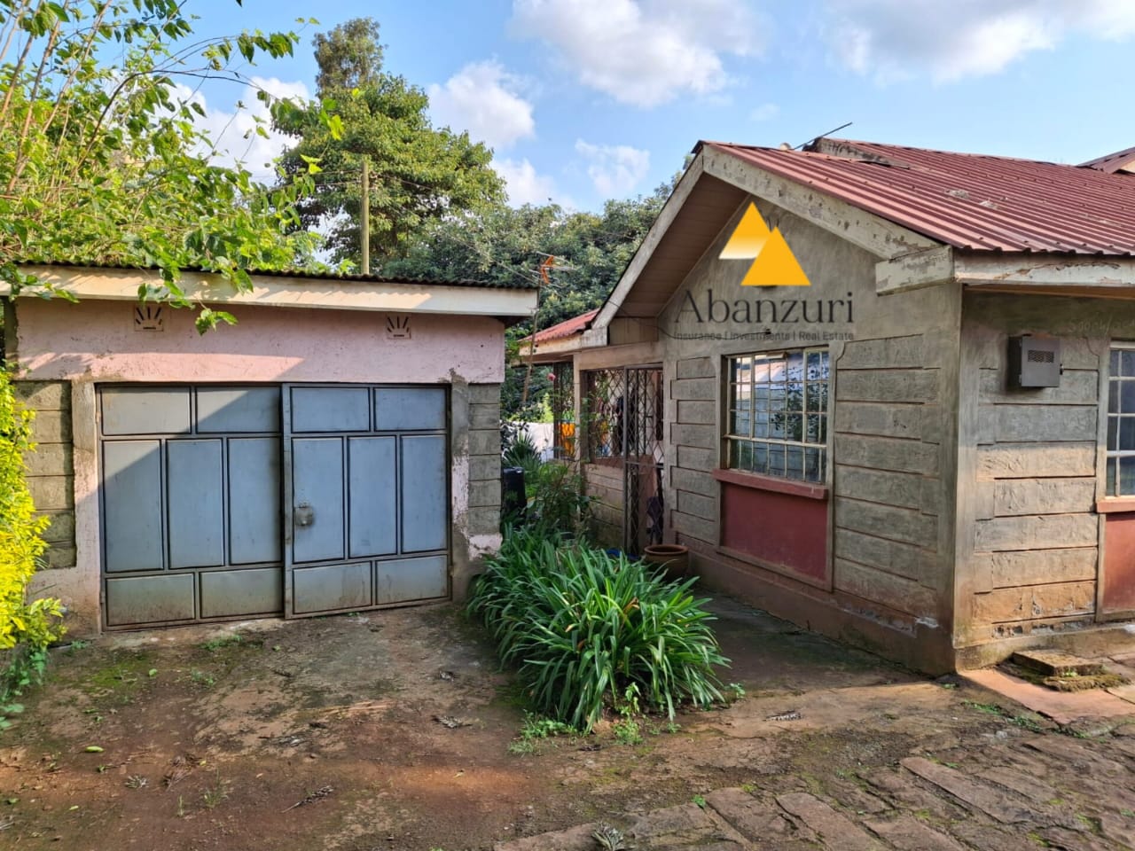 Prime Land For Sale in Kikuyu Southern Bypass with 3 Bedroom Bungalow