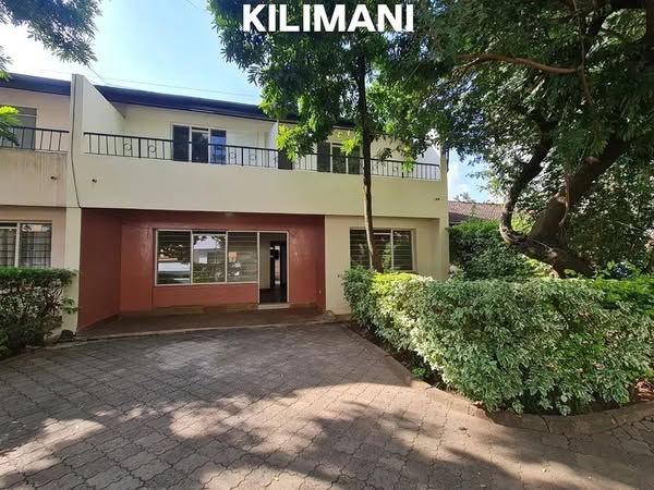 spacious 4 bedroom maisonette plus sq to let in Kilimani