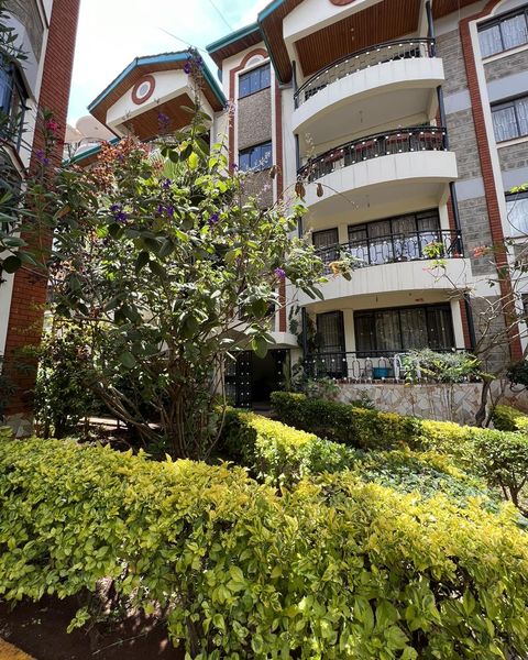 Spacious modern 3 bedroom apartment to let in Kileleshwa.