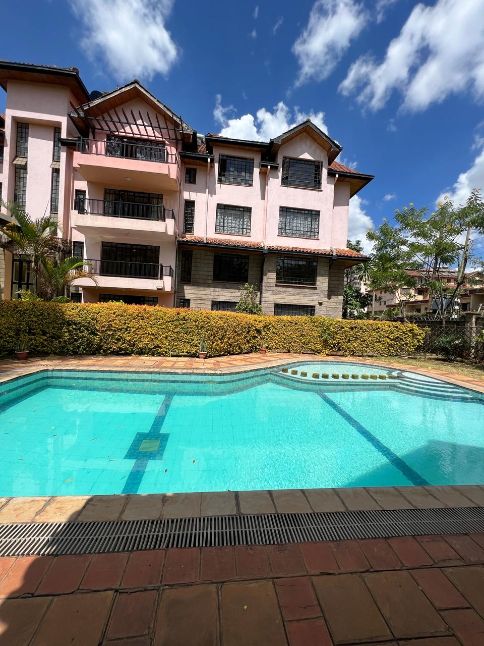 Spacious modern 3 bedroom apartment to let in Kilimani