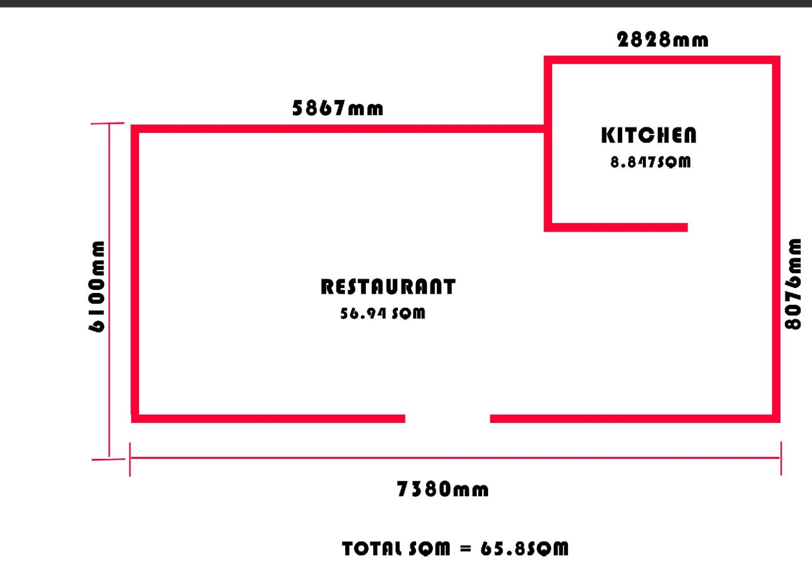 spacious space for restaurant or offices or warehouse inside gated compound to let in Lavington