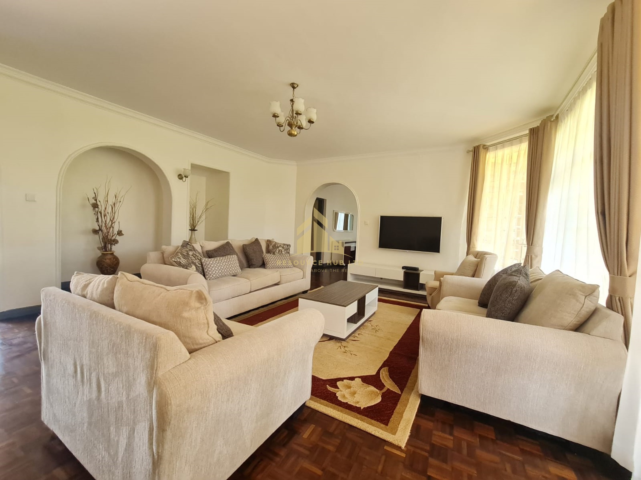 Splendid Furnished 4 Bedroom Maisonette For Rent in Runda Image