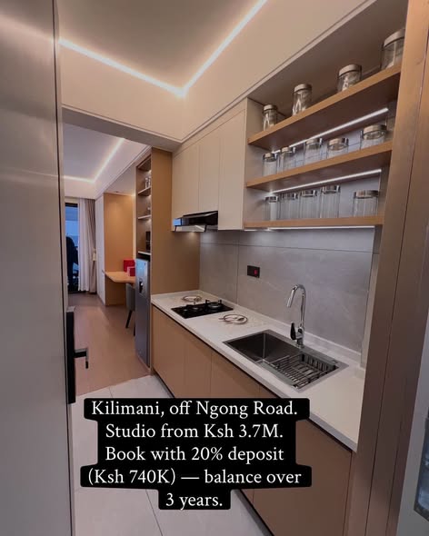 Studio, 1 and 2 bedroom apartments for sale in Kilimani Off Ngong Road