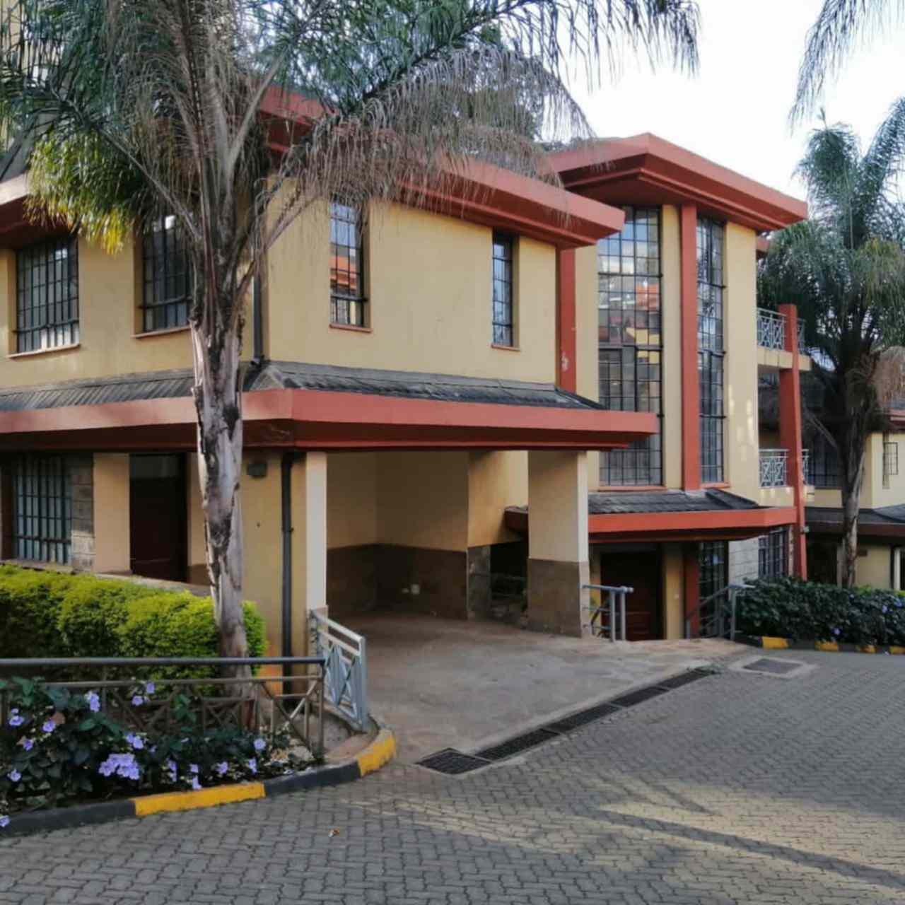 4 bedroom townhouse for rent in Kilimani