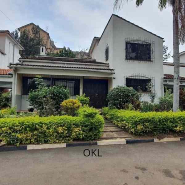 4 bedroom townhouse for rent in Nairobi Kilimani