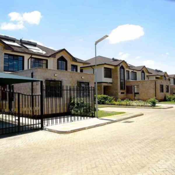 Kiambu road 4 bedroom townhouse for rent