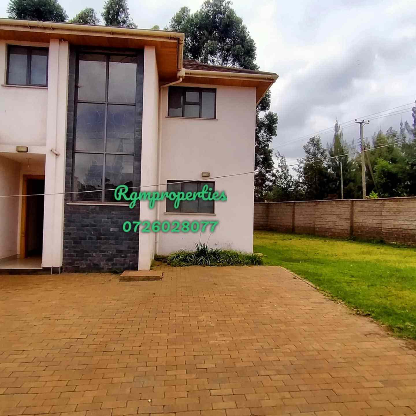 Ngong Kibiku 4 bedroom townhouse for sale