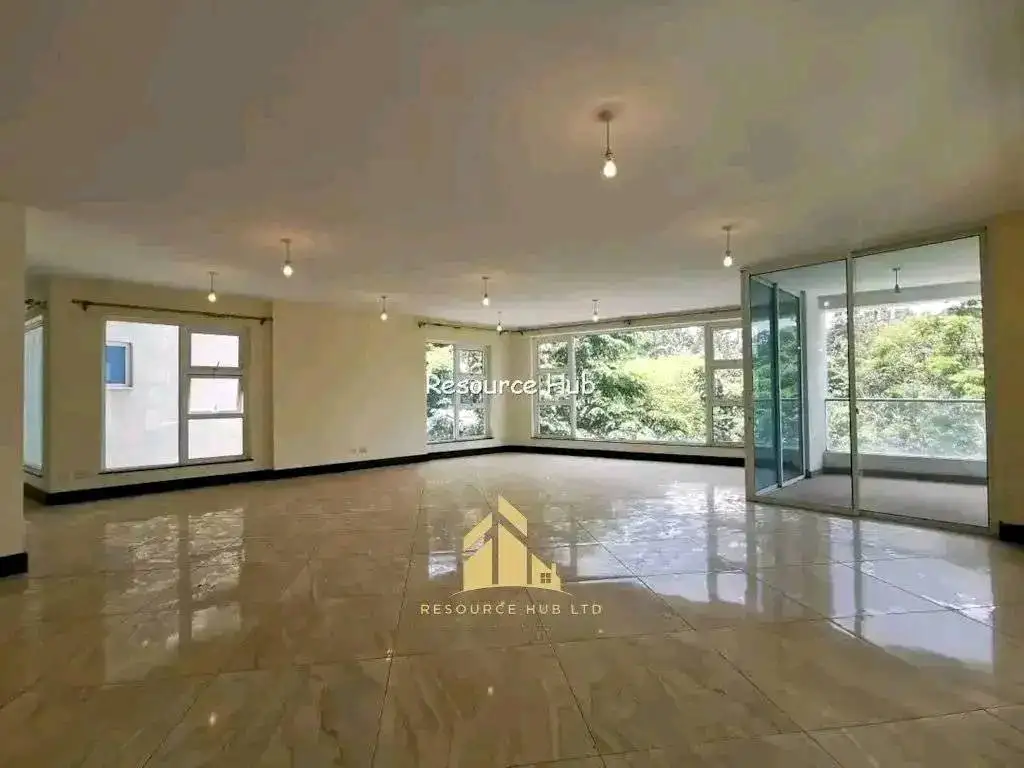 An elegant 4 bedroom  pent house unfurnished apartment with SQ for rent in Westlands Image