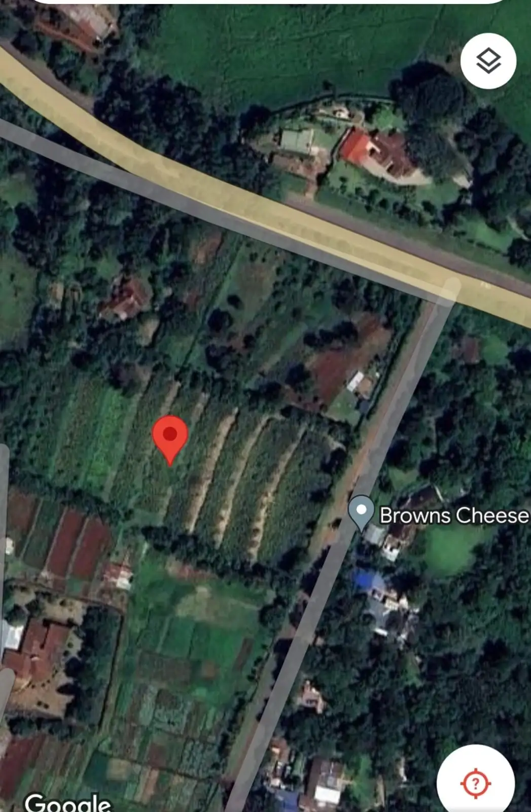 2.4 acres for sale in Tigoni. Image