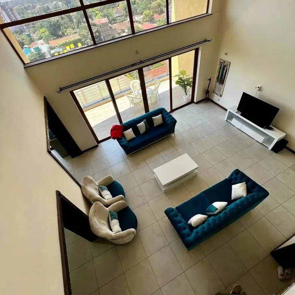 Fully Furnished 5 bedroom Penthouse comes with a Car to let in Kilimani Image